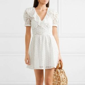 Self portrait brand new white dress